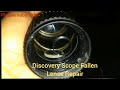 How to repiar Discovery scope (3-12x42 AOE) inside falloff lense.