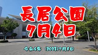 長居公園7月4日の風景、ボウケンノモリ・郷土の森