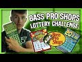 LOTTERY TICKET FISHING CHALLENGE - Bass Pro Shops Pickup