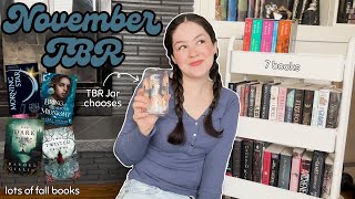 TBR Jar Chooses My November TBR