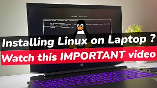 How To Fix Linux Boot Issues || Installing Linux on Gaming Laptop !! (Must Watch)