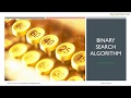Searching Algorithm #2 || Binary Search Algorithm || Binary Search Implementation in Java