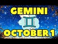 Gemini ♊ 🌟 𝐃𝐨𝐨𝐫𝐬 𝐀𝐫𝐞 𝐎𝐩𝐞𝐧𝐢𝐧𝐠 🙌Horoscope For Today October 1, 2024 | Tarot