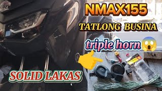 Nmax155 dual horn na naging triple horn#nmax #nmax155 #nmaxthailand #everyone