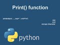 Python Print Function Explained with Examples