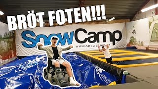 Testar Snowcamp bröt foten \