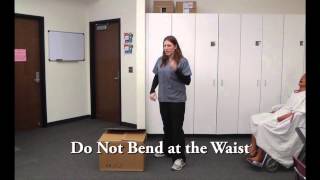 Body Mechanics