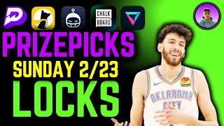 (CANT LOSE 🔥) NBA PRIZEPICKS BEST BETS TODAY | PLAYER PROPS Sunday February 23rd #nbapicks