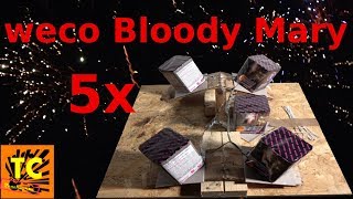 5x weco Bloody Mary gefächert im Verbund [4K]