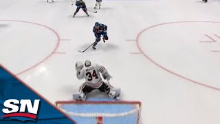 Avalanche's O'Connor Races Down The Ice To Put Away Speedy Breakaway Shorthanded Goal