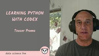 Learning Python with Codex - Teaser Promo
