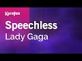 Karaoke Speechless - Lady Gaga *