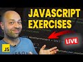 JavaScript Coding Exercises - Live 15/06/22