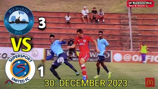 Richards Bay fc  VS SuperSport United - DStv Premiership Match 30 December 2023