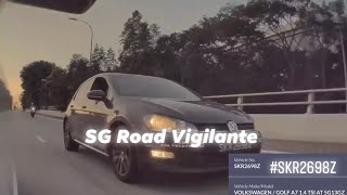 7dec2021 Keppel Viaduct #SKR2698Z vw golf reckless \u0026 dangerous driving