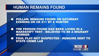Forensic testing continues on body found in Calhoun County