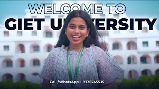 Explore Your Future at GIET University, Gunupur | Admissions Open for 2024!