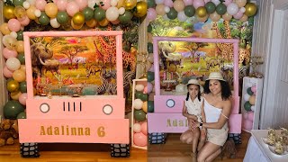 Safari Birthday Party/ Best party theme ideas