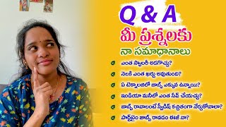 మీ ప్రశ్నలకు ❓❓ నా సమాధానాలు | Q \u0026 A | Most asked Questions about Sweden ?? Telugu Vlogs from Sweden