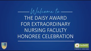 2022 DAISY Awards Ceremony: Chamberlain University Post-Licensure Faculty