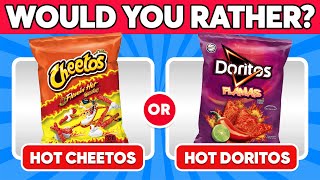 Would You Rather? Snacks & Junk Food Edition 🍔🍟 Food Quiz