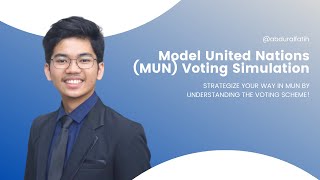 [FULL ENG DUB] Model United Nations (MUN) Voting Simulation