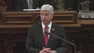 Flint, DPS dominate Gov. Snyder’s State of the State address