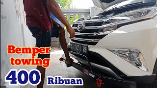 bemper besi towing depan belakang all new rush terios dan harganya