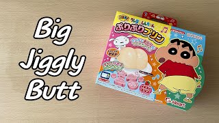 DIY Candy - Giant Crayon Shin-Chan Butt Pudding - Japanese Candy - English Instructions