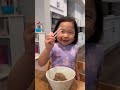 These kids REALLY love eating noodles