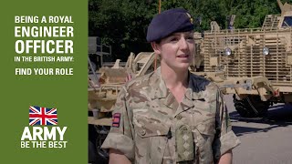 Being a Royal Engineer Officer in the British Army - Find your role