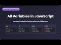 JavaScript Variables Explained in 7 Minutes: From Basics to Best Practices!