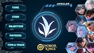 Tutorial Role Jungler Untuk Pemula di Honor of Kings | Tipe, Items, Objektif, Pathing, Tips & Trick