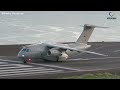 EMBRAER KC-390 TAKEOFF at Madeira Airport