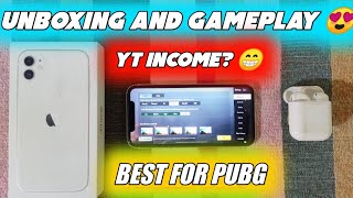 🤑YT INCOME? iPhone 11 UNBOXING AND LAG? | iPhone 11 PUBG TEST | IOS 14.3 iPhone 11 PUBG gameplay
