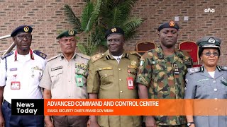 ADVANCED COMMAND AND CONTROL CENTRE: ENUGU SECURITY CHIEFS PRAISE GOVERNOR PETER MBAH