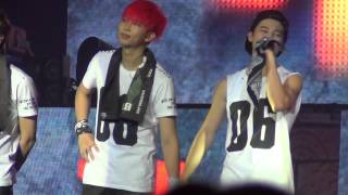 [HD][FANCAM][ENCORE] 141207 BTS - Road + Talk + Jump @ The Red Bullet in Manila