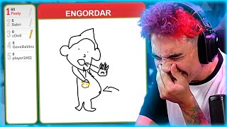 ESTE DIBUJO SIGNIFICA ENGORDAR 😕 Pinturillo | Kick Stream