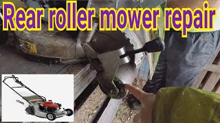 How to repair a Honda rear roller mower