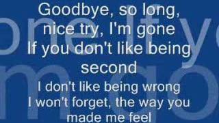 SR-71 - Goodbye (lyrics)