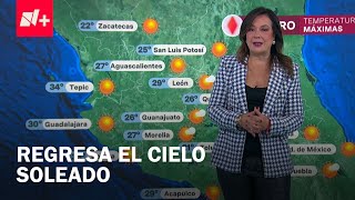 Clima Hoy en México del 24 de Febrero de 2025 con Raquel Méndez: Tiempo Seco en el País