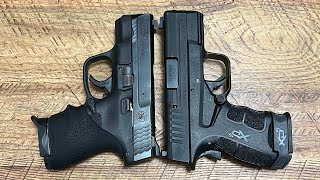 Pocket Power: Springfield Armory XDS .45 Vs Smith and Wesson Shield .357 sig