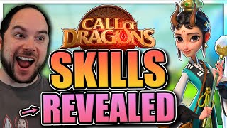 Hero Skills Revealed [Mu Hsiang, Falgrim, and Sibyl] Call of Dragons