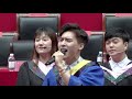 【快闪flash】2019青岛大学毕业典礼《起风了》《青春大概》点燃全场，这是青春该有的样子