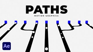 AMAZING Motion Graphics - Advanced Path Animations in After Effects | Tutorial