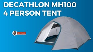 How to Pitch MH100 4 person tent ❓#decathlon #campingtent #subrajnpayanam