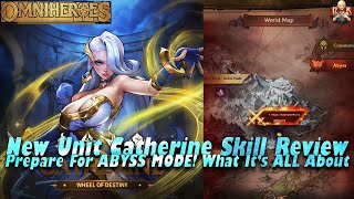 [Omniheroes] - New Hero Catherine Breakdown \u0026 What happens when you finish story mode!? Abyss mode!