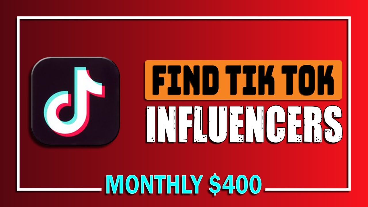 How To Find Tik Tok Influencer Research । Tiktok Influencers - YouTube