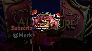 Tiana’s Bayou Adventure #tiana #princess #frog #bayou #themepark #ride #markymouse #fun #shorts