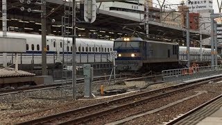 【元北斗星機の名古屋運用】JR貨物EF510-505 2070レ 名古屋駅通過